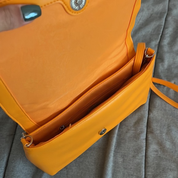 Neon Orange Hand Bag - Picture 2 of 2